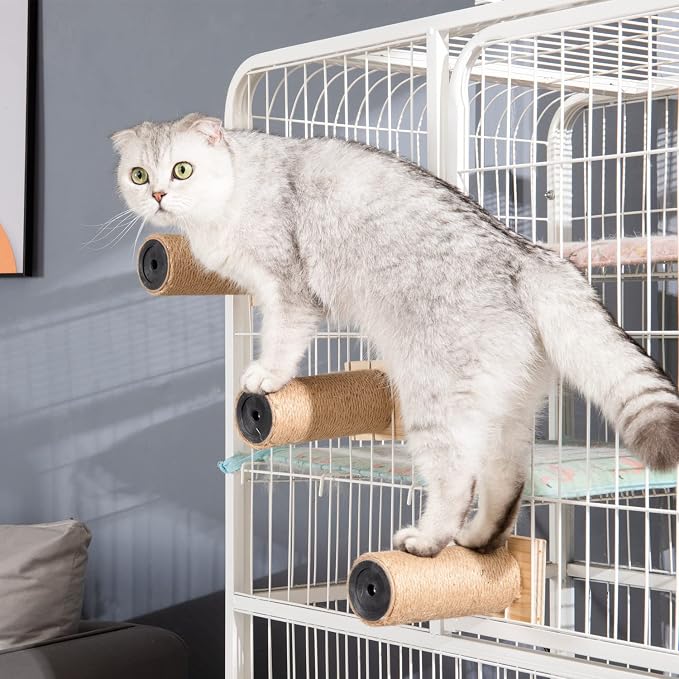 Cat Climbing Steps Scratching Tree - Image 6