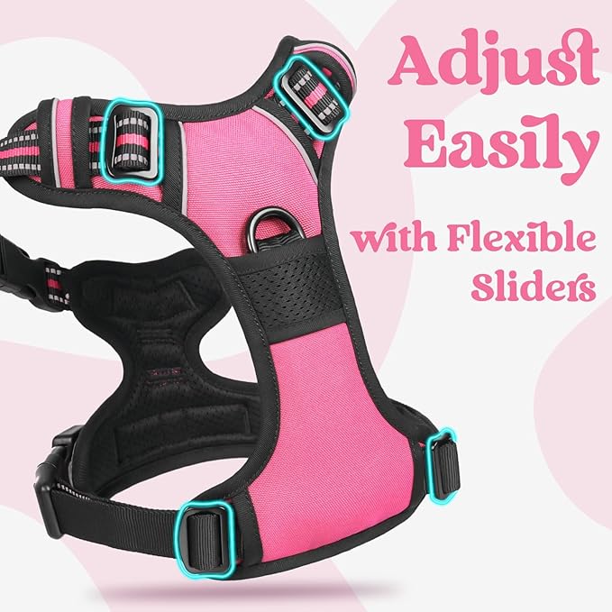rabbitgoo Dog Harness Medium Sized, No Pull Pet Harness - Image 4