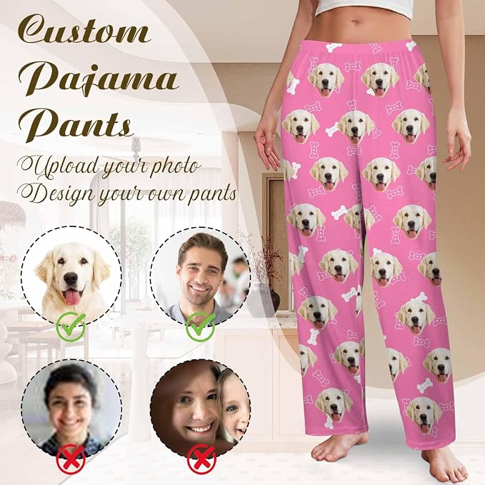 Custom Couple Pajama Pants Sock - Image 3