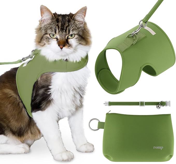 Cat Harness, Collar & Leash Set by ROMP