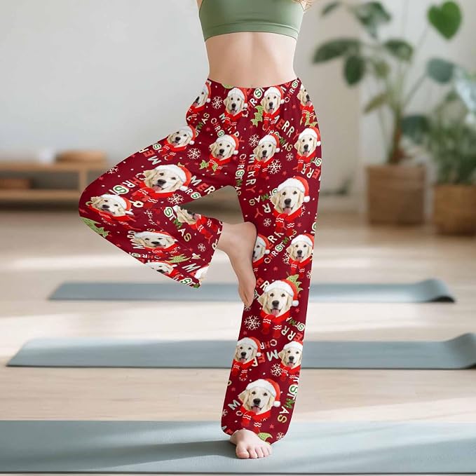 Custom Couple Pajama Pants Sock - Image 7