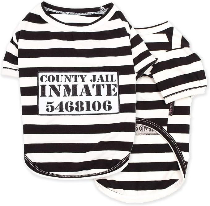 Parisian Pet Prisoner Dog Costume by ParisianPet
