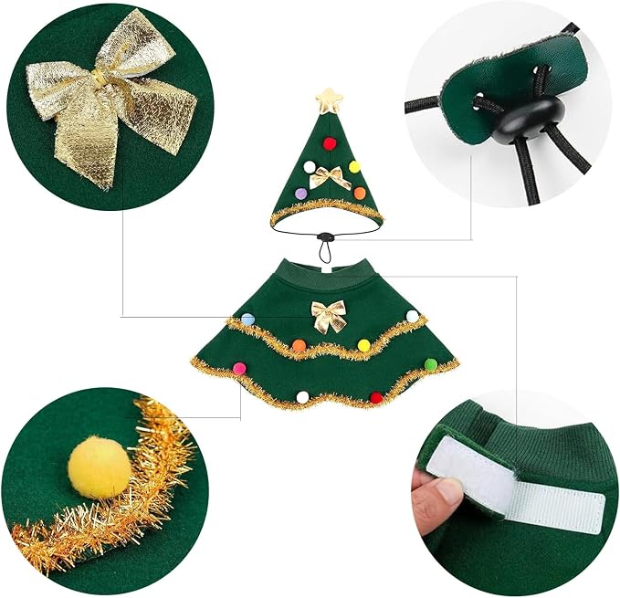 Christmas Pet Outfit，Custom Fit Holiday Clothes - Image 4