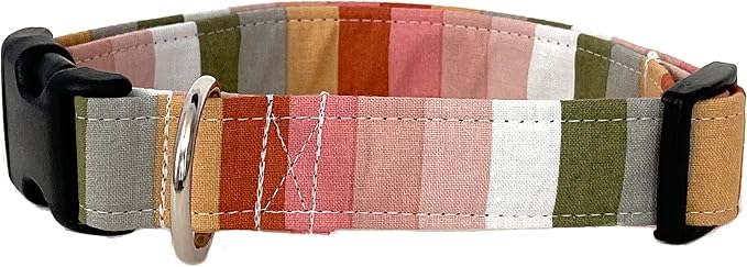 Boho Stripe Dog Collar - Image 3
