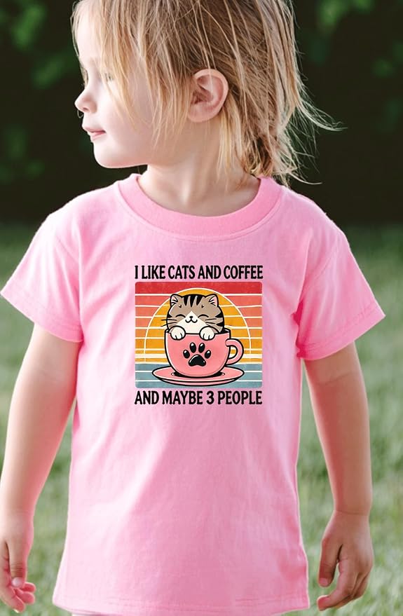 Kids Toddler Little Boys Girls T-Shirt Short Sleeve Funny Animals Graphic - Image 6