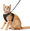 Rttochfy Cat Harness and Leash Set, Adjustable and Reflective Cat Vest by Rttochfy