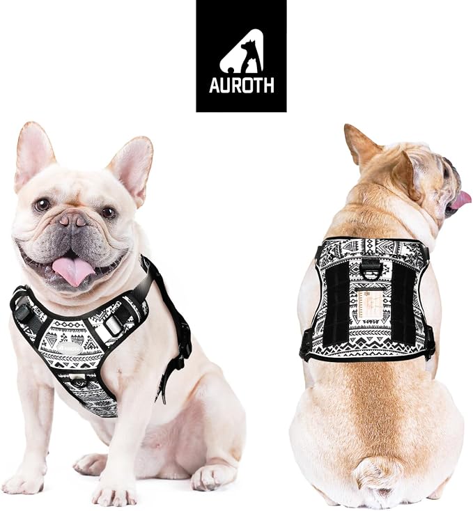 AUROTH Tactical Dog Harness for Large Dogs No Pull Adjustable Pet Harness - Image 2