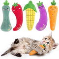 Catnip Cat Toys, 5 Pack, Plush Cat Nip Toys by ETEKYER