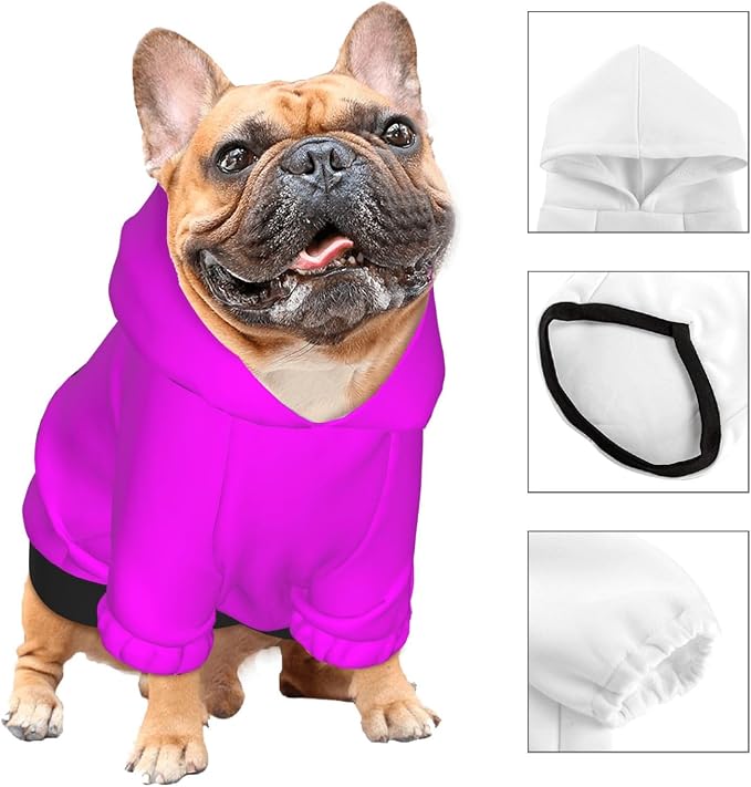 Dog Hoodie Design Your Own Personalized Pet Hoodies Small Pets Wear Shirt - Image 3