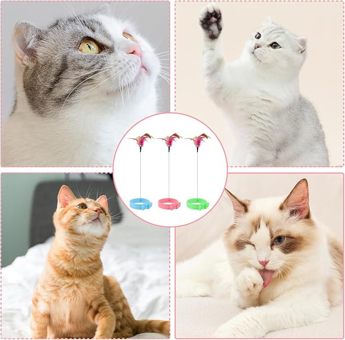 KALAMANDA Cat Collar Toy, Interactive Self Playing Toys - Image 6