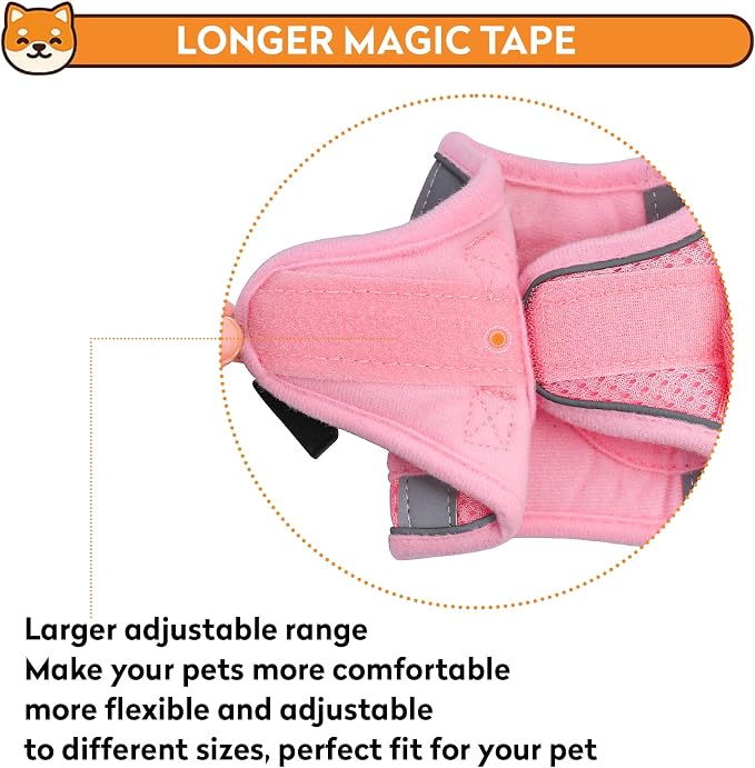 Dog Harness with Leash Set, No-Pull Step-in Reflective Pet Harness with 1 Leash - Image 5