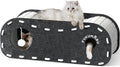 FUKUMARU Cat Beds for Indoor Pets 31.5 Inch, Extra Long Cozy Cat Bed Cave by FUKUMARU