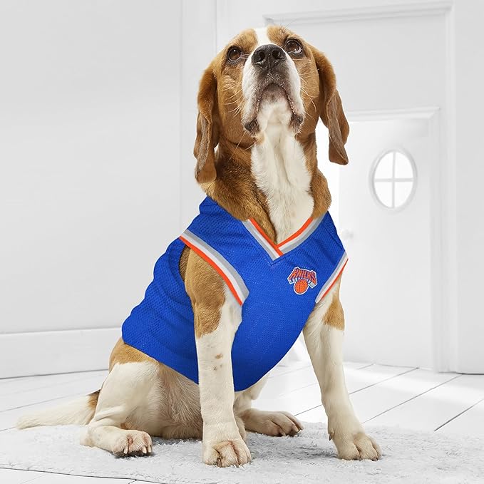 Pets First NBA NEW YORK KNICKS DOG Jersey, X-Large - Image 4