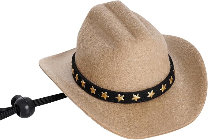 choyaxo Halloween Costumes for Dogs Cat Pet Cowboy Costume Cowboy Hat - Image 4