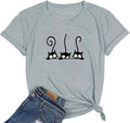 NIUBIA Women's T Shirts Summer Tops Simple Heart Graphic Shirts Sayings Short by NIUBIA