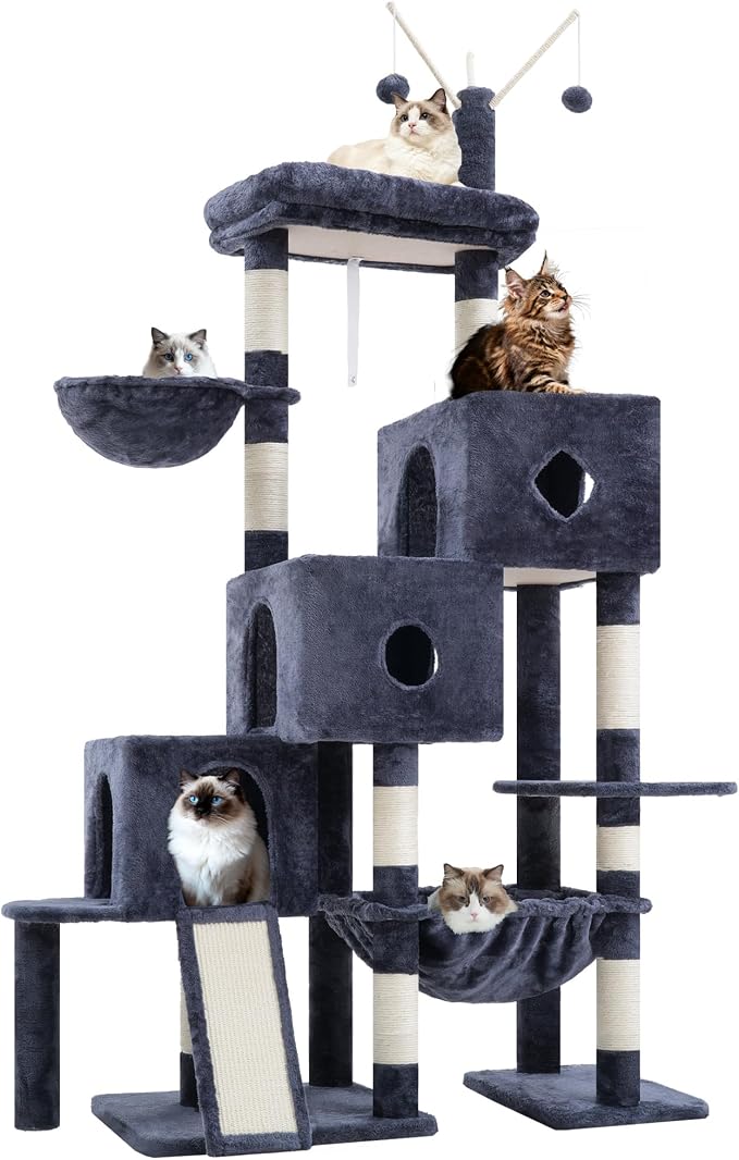 Hey-brother Cat Tree Tower, Scratching Posts - Image 9