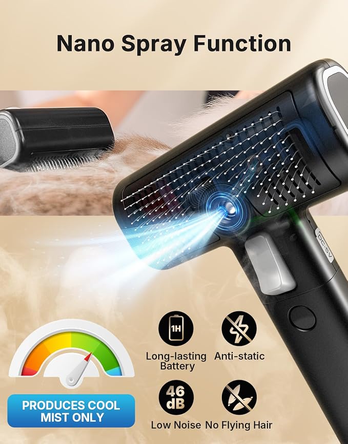Pet Steam Brush for Dog & Cat - Image 3