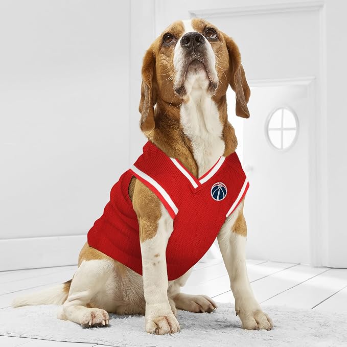 Pets First NBA WASHINGTON WIZARDS DOG Jersey, X-Large - Image 7