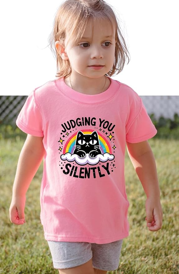 Kids Toddler Little Boys Girls T-Shirt Short Sleeve Funny Animals Graphic - Image 8