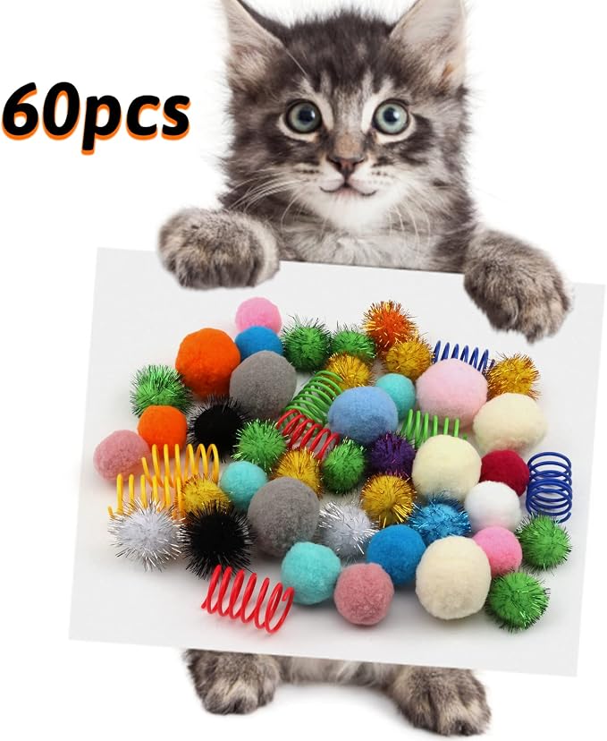60 Pack Cat Toys - Image 6