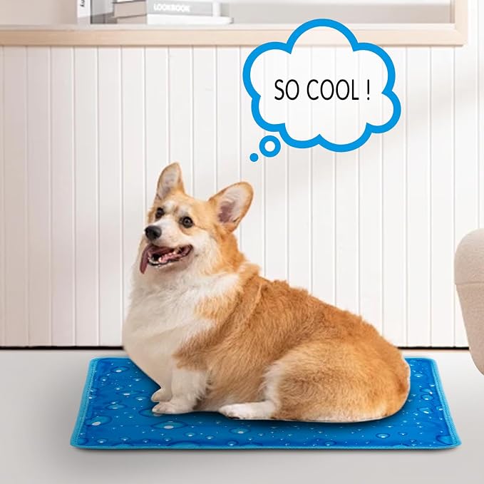 Dog Cooling Mat Water Injection Pet Cool Pads Dogs & Cats Pet Cooling Blanket - Image 8