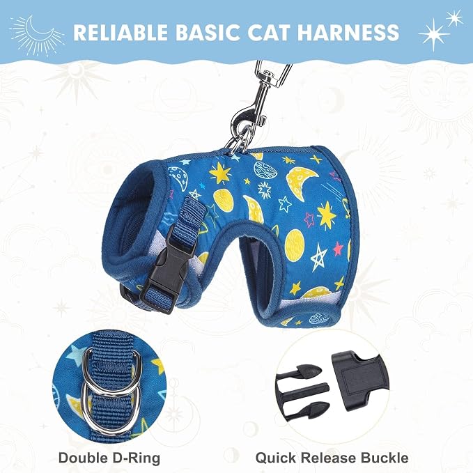 BINGPET Cat Harness with Leash Escape Proof - Image 3