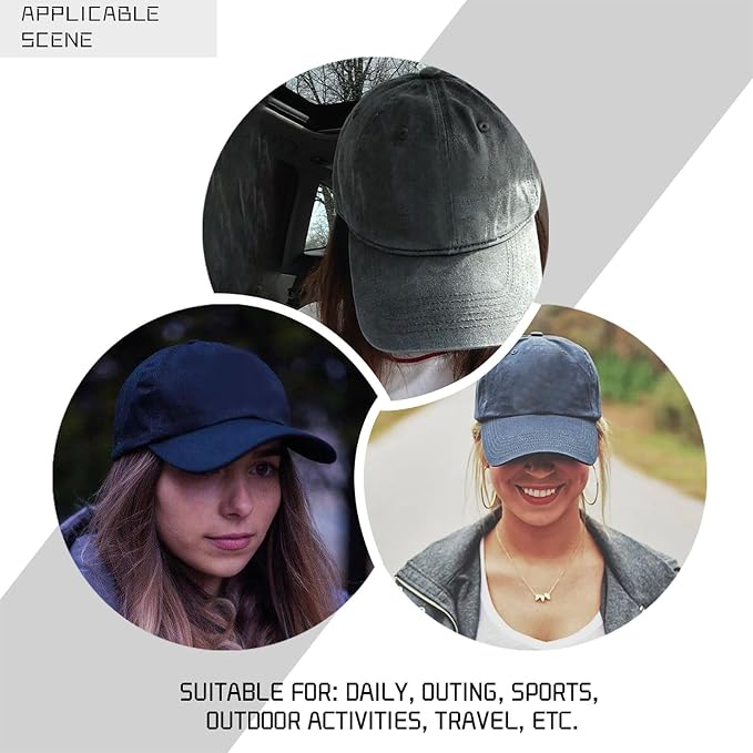 Made in USA Lift Heavy Pet Cats Hats Cotton Washed Baseball Caps Adjustable Hat - Image 7
