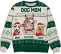 Wrappiness A Girl And Her Dog Christmas Sweatshirt by Wrappiness