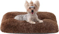 EHEYCIGA Fluffy Dog Crate Bed for Small Dogs, Plush Faux Fur Crate Pad by EHEYCIGA