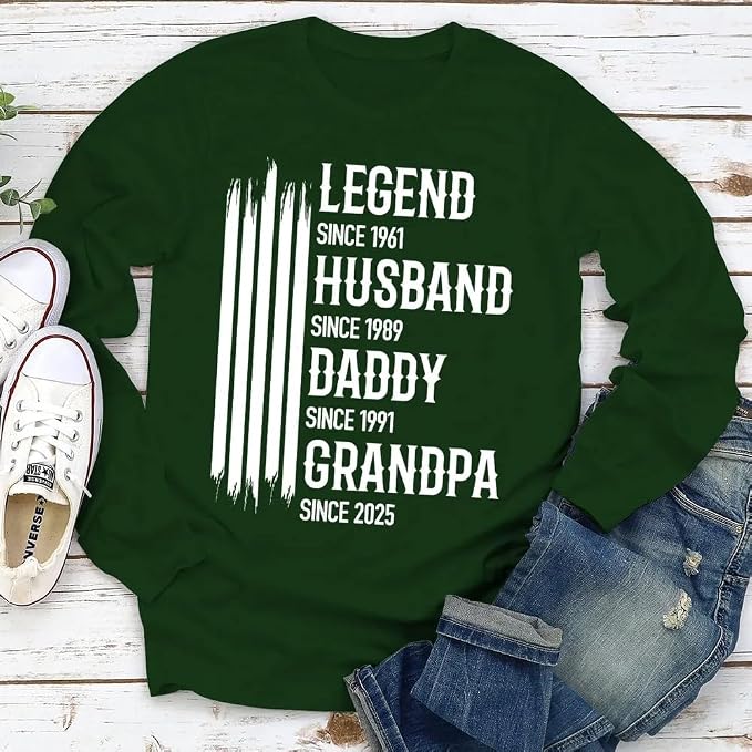 Personalized Family Shirt Gift for Dog Cat Dad Mom Pet Lovers on Fathers - Image 5
