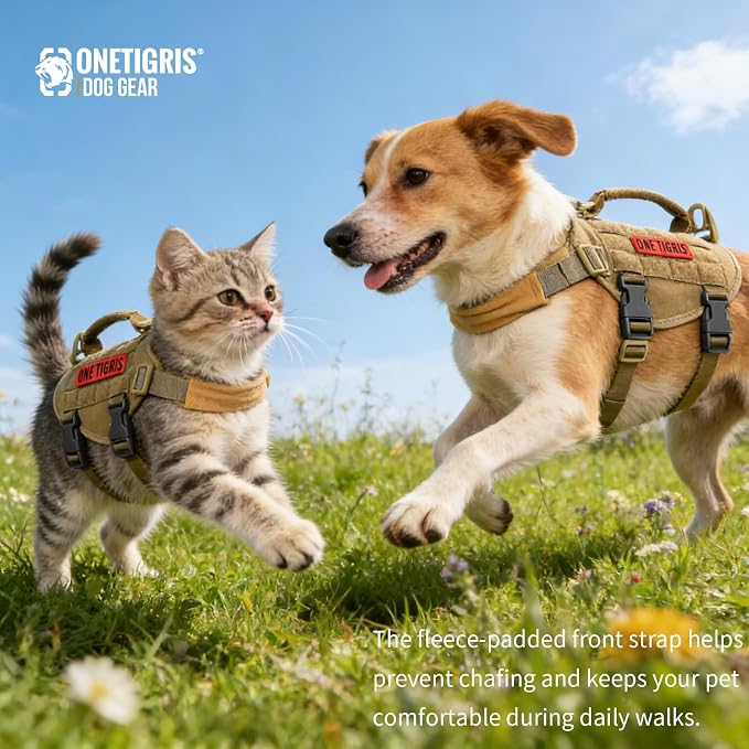 Tactical Dog Harness, Milltary Dog Vest - Image 5