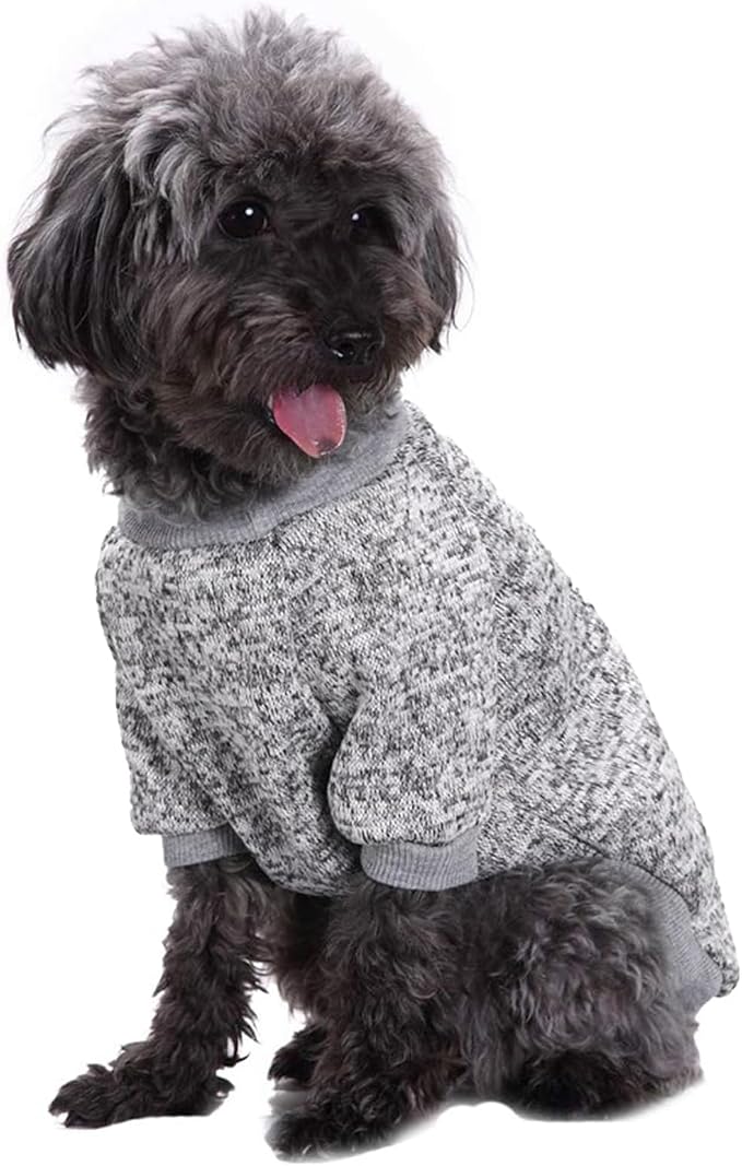 Jecikelon Dog Clothes Dogs Sweater Soft Puppies Clothing Winter Puppy Sweaters by Jecikelon