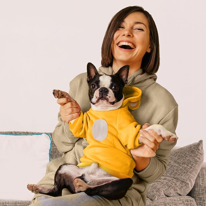 Small Dog Hoodie Soft Warm Fleece Fall Winter Dog Clothes Cute Puppy Sweaters - Image 2