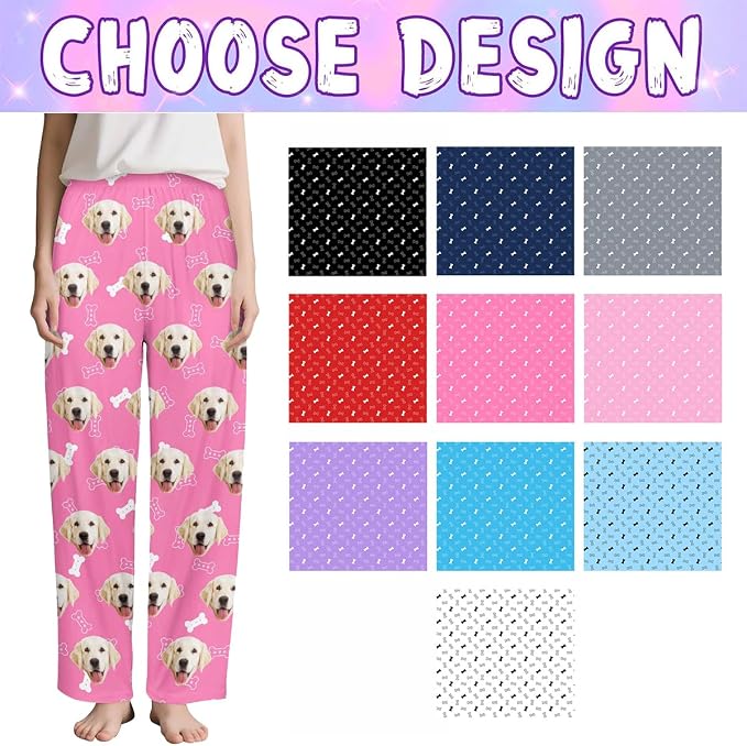 Custom Couple Pajama Pants Sock - Image 2