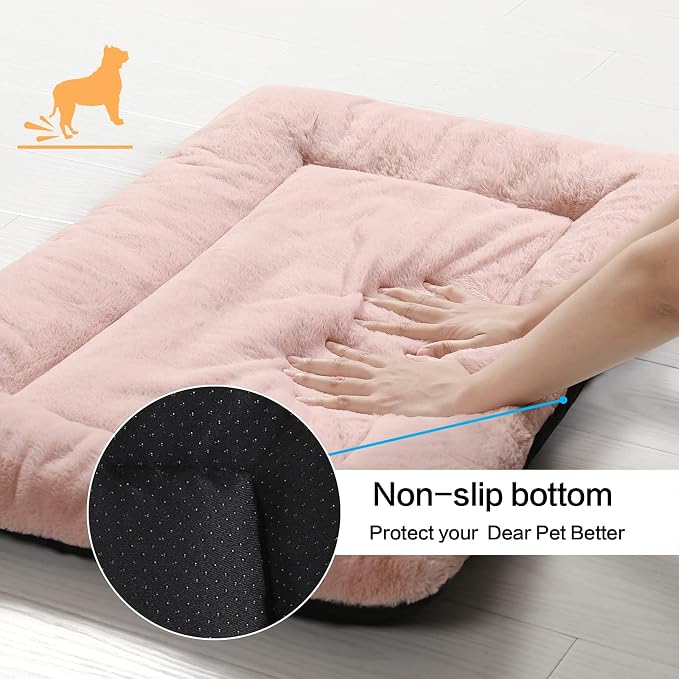 Dog Beds Crate Pad for Small Dogs Ultra Soft Dog Crate Bed Washable & Anti-Slip - Image 6