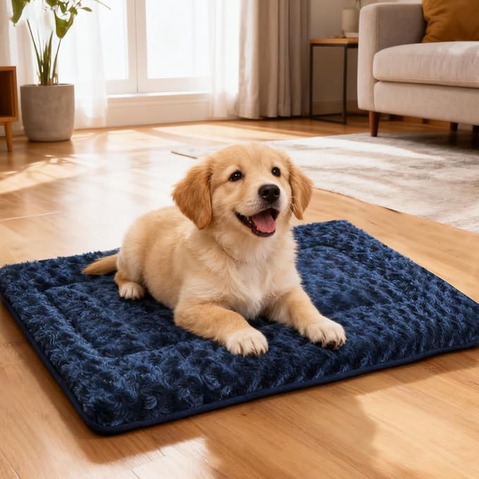 Dog Bed Mat - Comfortable Dog Kennel Pad, Soft Multi-Purpose Crate Bed Mats - Image 7