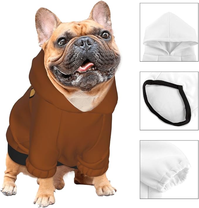 Custom Sweatshirt for Small Pet Cat Puppy Dogs Cold Weather Clothes Sweatshirt - Image 4