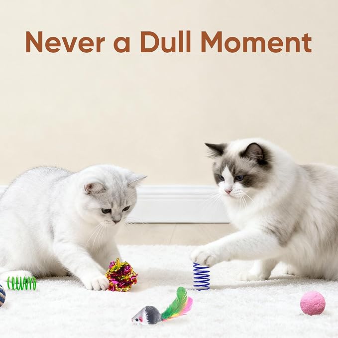 AGYM Cat Toys for Indoor Cats, 35 Packs Interactive Cat Toys Set - Image 3
