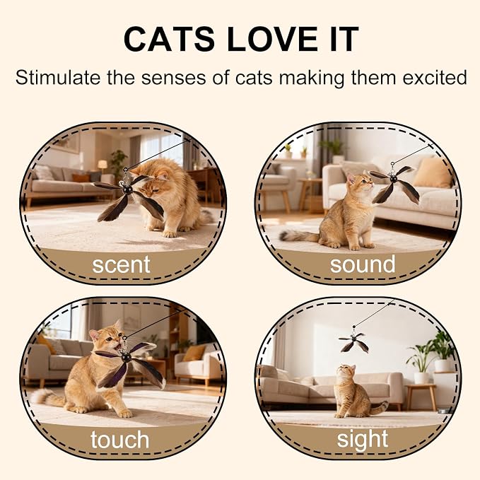 ottmat Cat Wand Toys Interactive - Image 6