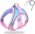 Cat Harness and Leash Set Soft Adjustable Escape Proof Cat Leash Breathable by Unknown