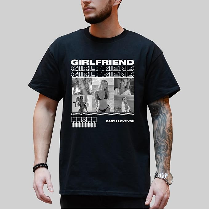 LASFOUR Custom Bootleg Rap Tee, I Love My Wife Shirts - Image 2