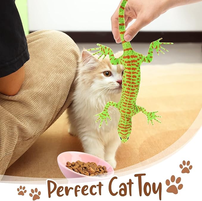CiyvoLyeen Lizard Catnip Toys Chew Bite Resistant Toys - Image 4