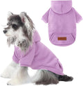 1 Pack Dog Hoodie Warm Hood Dog Sweater Cold Weather Small Dogs Sweatshirt by BAOBICUTE