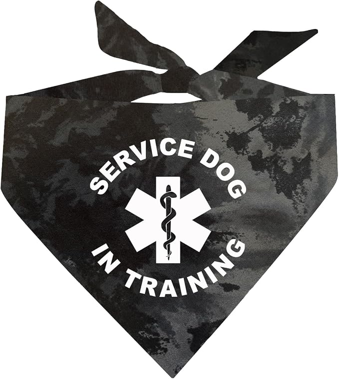 Service Dog in Training Dog Bandana by TeesTails