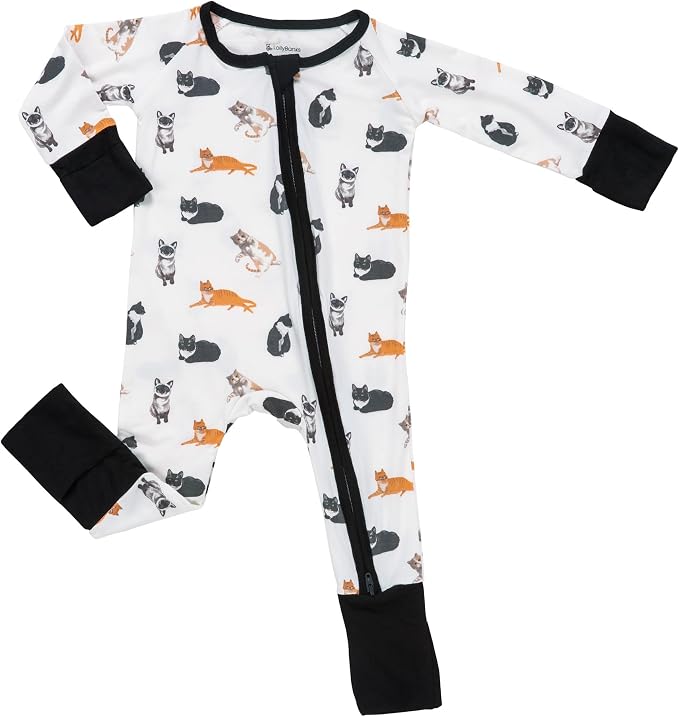 LollyBanks Baby Pajamas, Baby Romper 95% Bamboo Viscose and 5% Spandex by LollyBanks