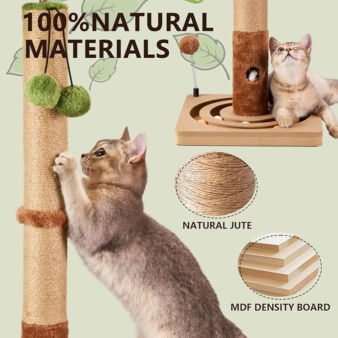 MECOOL Cat Scratching Post Sturdy and Premium Scratch Posts - Image 2
