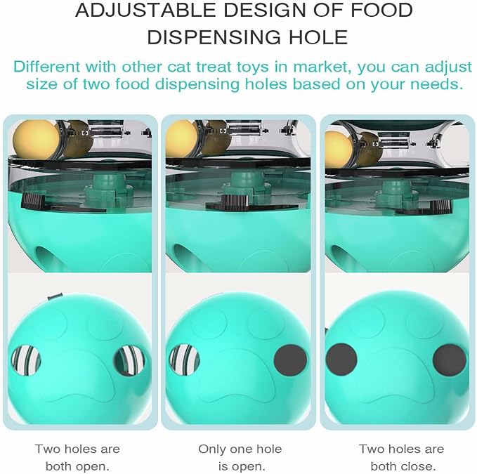 Cat Toy for Indoor Cats Wobble KittenTreat Dispensing Ball Food Dispenser - Image 6