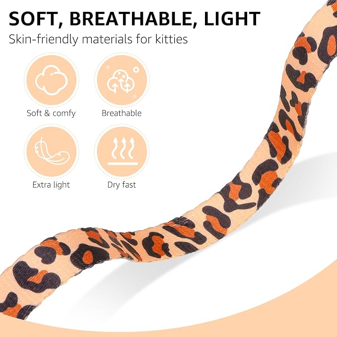 SCENEREAL Adjustable Cat Harness and Leash Set - Image 3