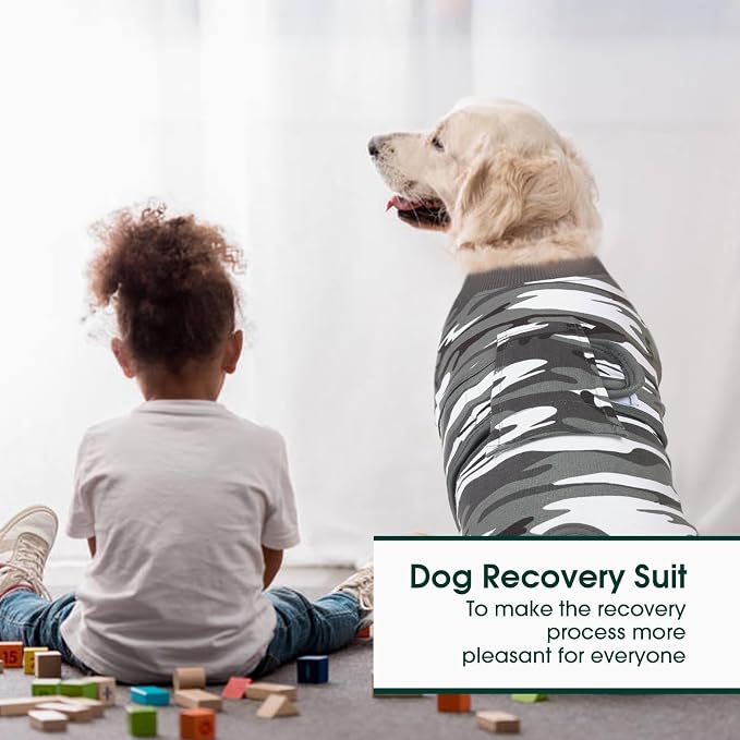 Kuoser Recovery Suit for Dogs Cats After Surgery, Professional Pet Recovery - Image 5