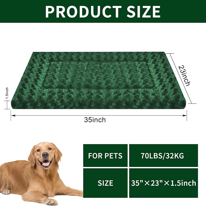 Dog Bed Mat - Comfortable Kennel Pad - Image 3